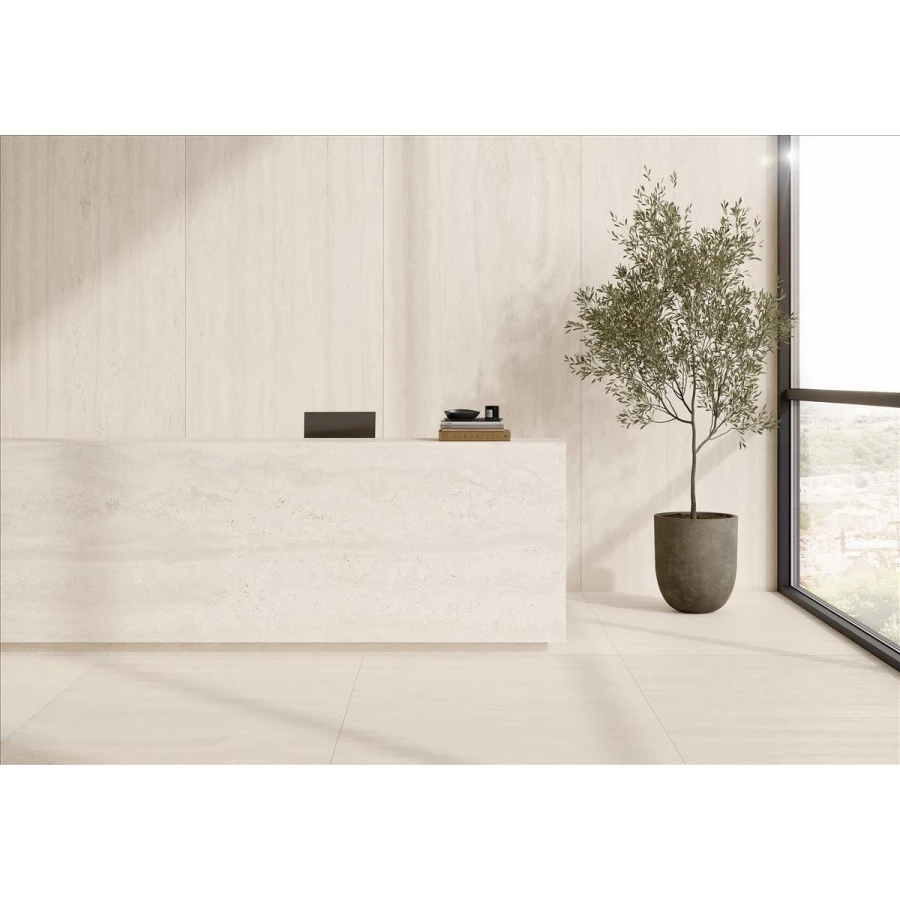 Керамогранит STN Ceramica Sforza 3DB White Matt Rect матовый бежевый 120х60 см