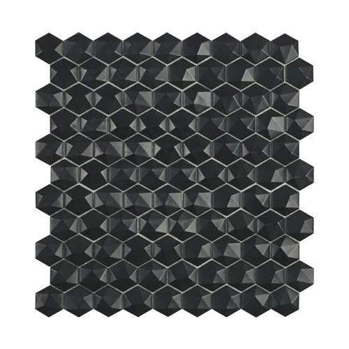 Стеклянная мозаика Vidrepur Hexagon Nordic № 903 D 31,7х30,7 см