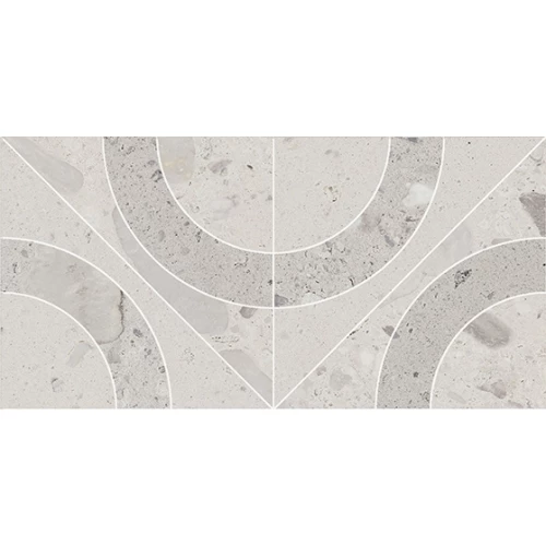 Бордюр Kerama Marazzi Тараскон обрезной матовый серый светлый KMB2TGL009BR 30x14,7 см