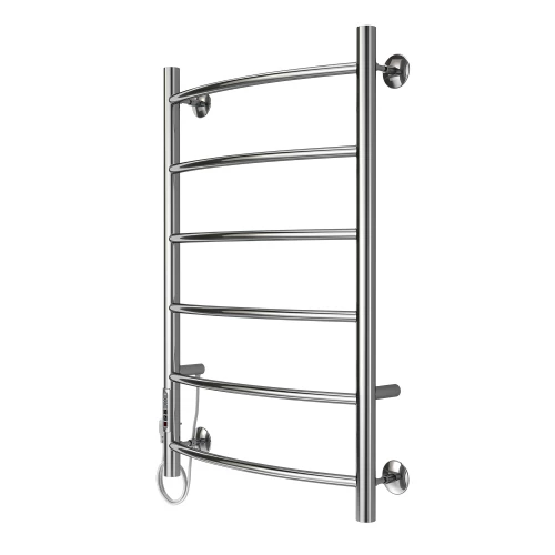 Полотенцесушитель электрический Azario Verona 6 секций тен слева хром AZ04758 50x80 см