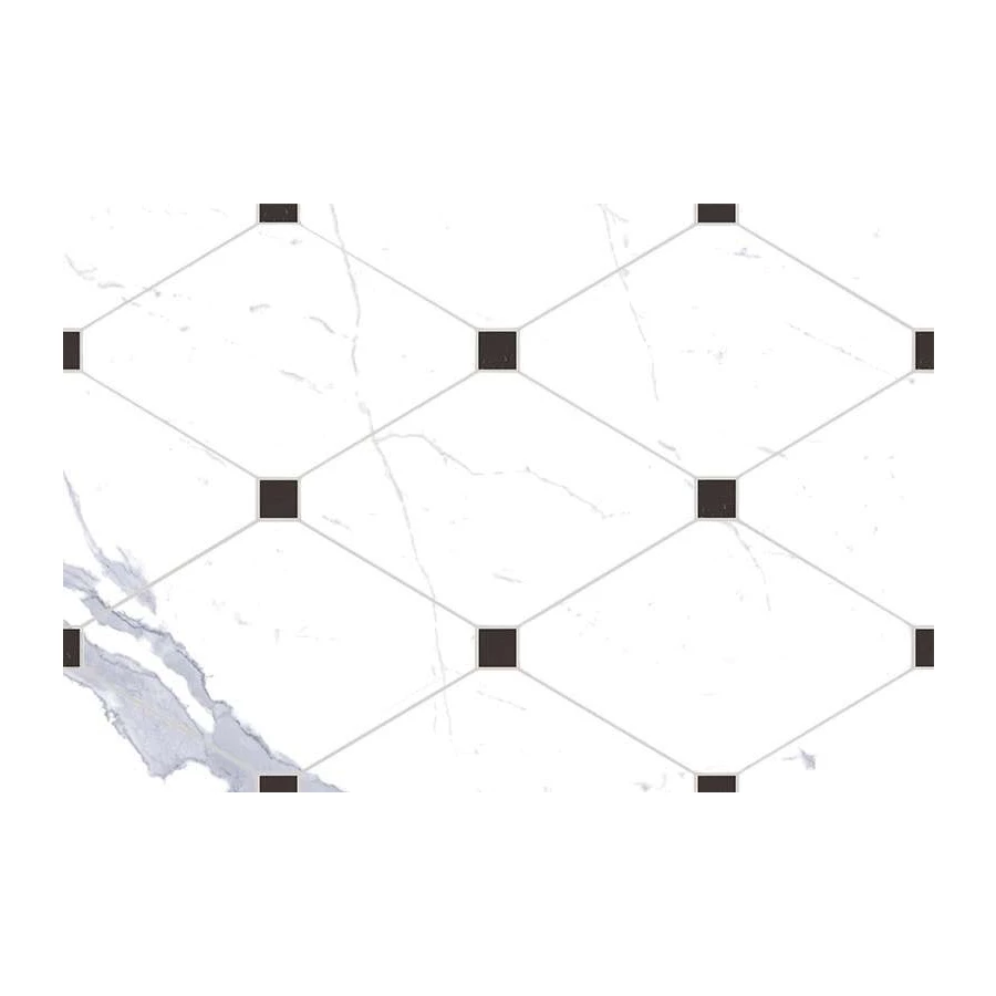 Настенная плитка Eurotile Statuario 9 SR 0305 40х27 см