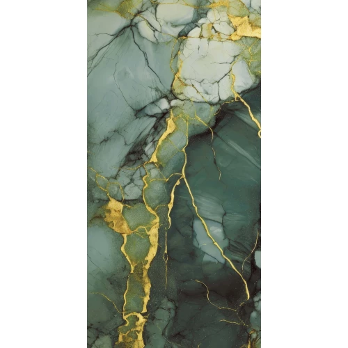 Керамогранит Seratonia Glossy Dream Gold светло-зеленый 120х60 см