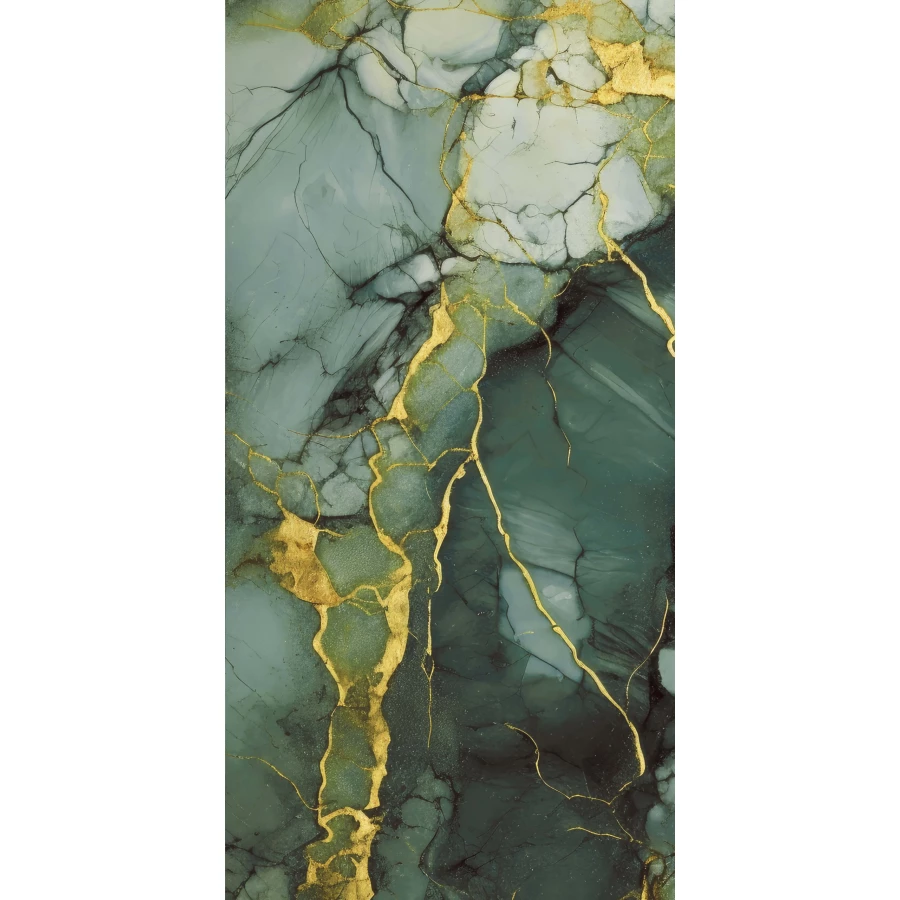 Керамогранит Seratonia Glossy Dream Gold светло-зеленый 120х60 см