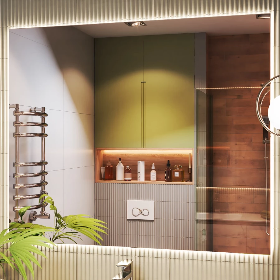 Зеркало Vigo Quadro Comfort 1200 147 120x100 см