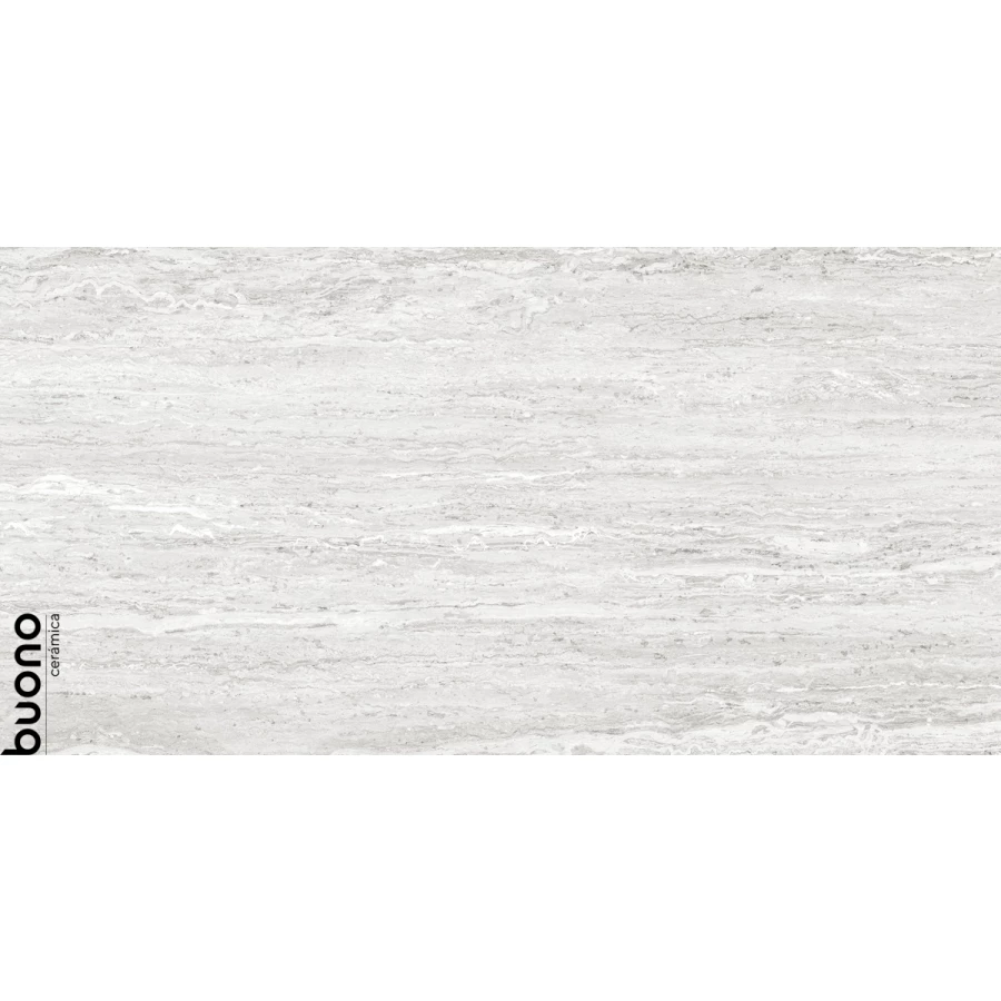 Керамогранит Buono Stones Travertino Grey Matt матовый серый S4443M 120х60 см