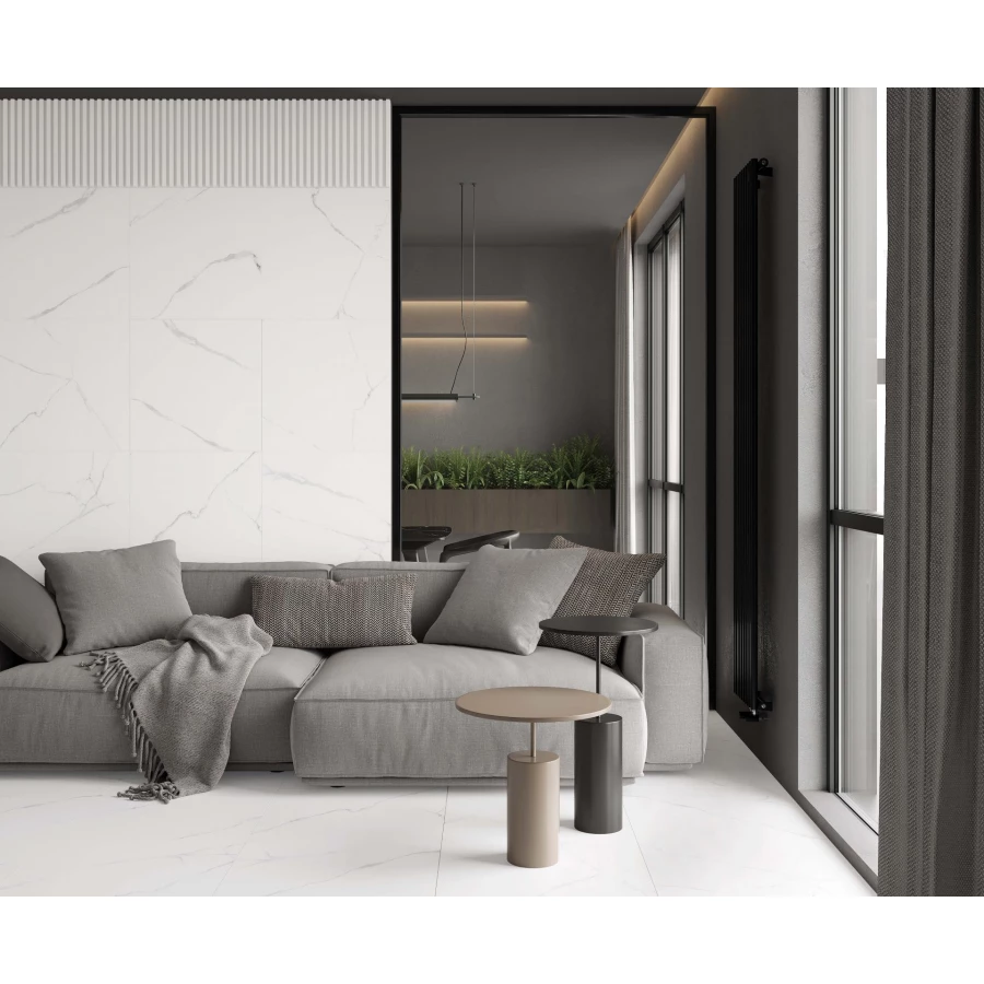 Керамогранит Laparet Atlantic White i белый Матовый 60x60 см