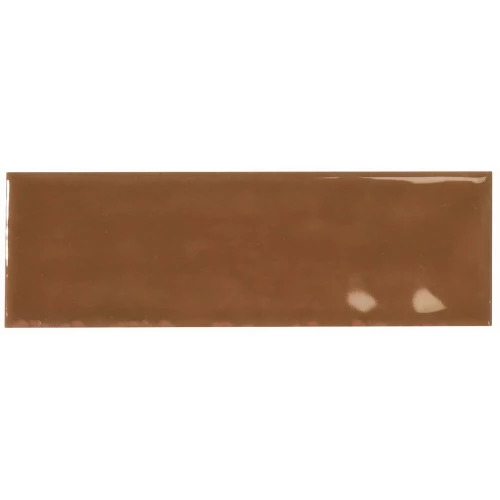 Керамогранит Monopole Artisan Clay 002593 глянцевый коричневый 15x5 см