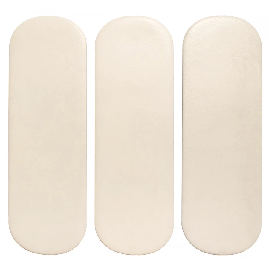 Плитка настенная DNA Calema Oval White Matt матовая белая 16х5,2 см