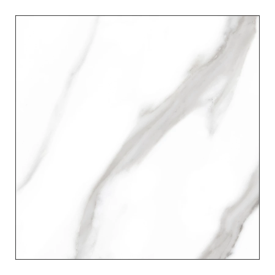 Керамогранит Global Tile Triumph грес глазурованный белый 60*60 см