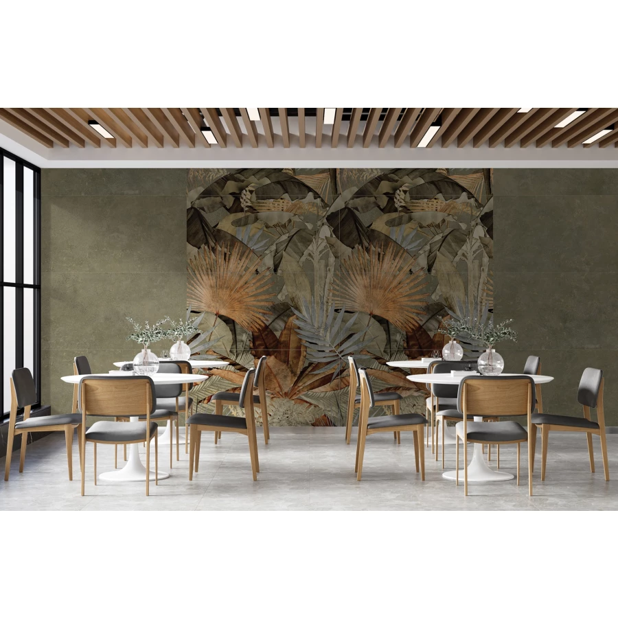 Панно Graniser Seramik Chill Pano Green A,B Matt 120х60 см