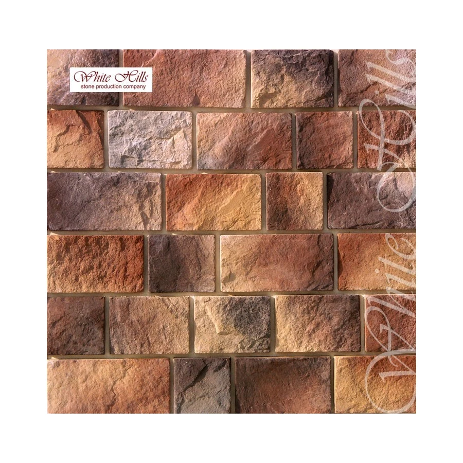 Искусственный камень White Hills Шинон 410-40 17,5 22,5 25 27,5 32х15х1,5-3 см