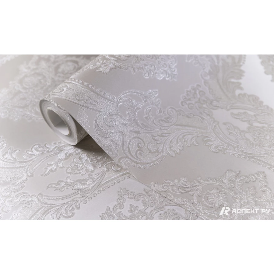 Обои флизелиновые Аспект Амина серые 70622-14 1,06х10,05 м