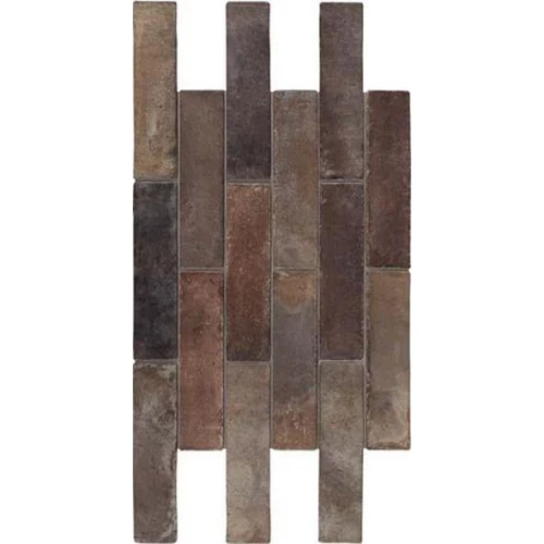 Керамогранит Marazzi Terramix Marrone коричневый 7х28 см