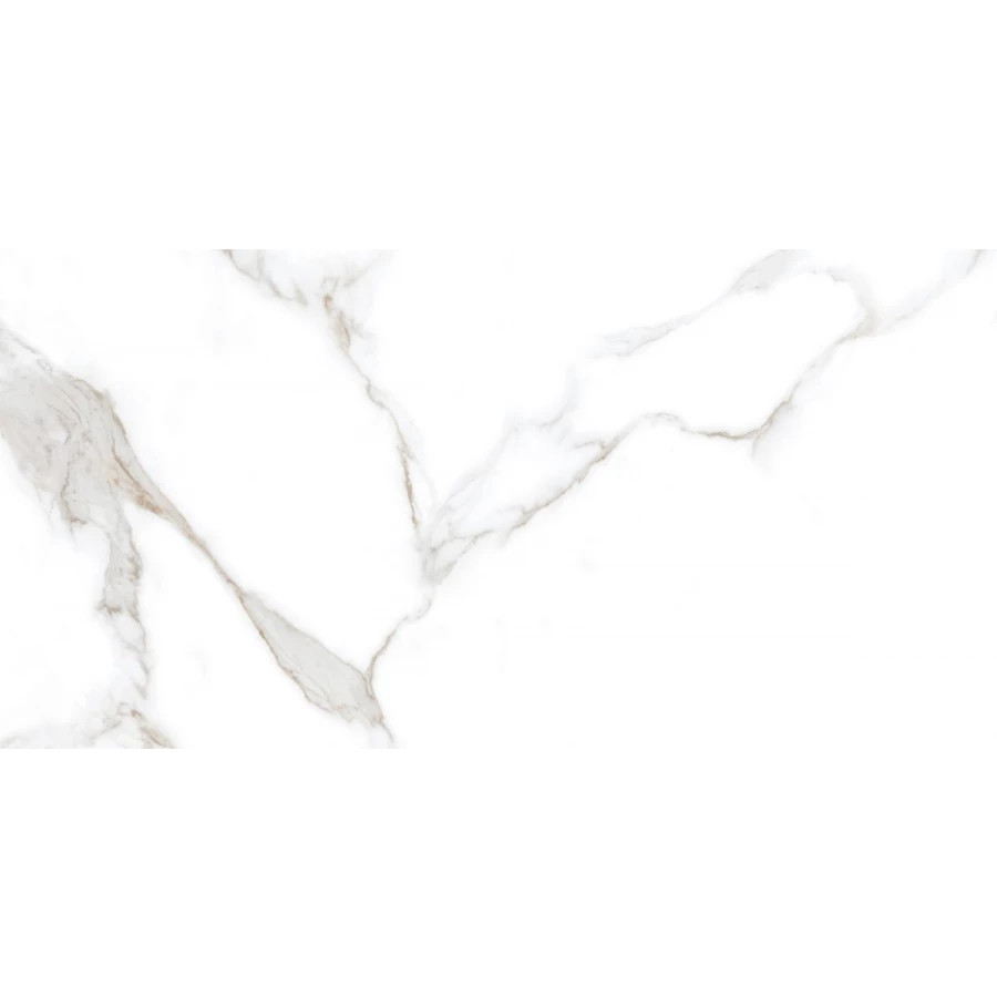 Керамогранит Neodom Classic Marble Statuario Irish Gold Polished белый N20475 120x60 см