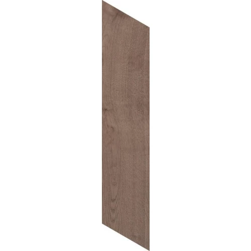 Керамогранит WOW 60º Чеврон А Wоод Дарк / 60º Chevron A Wood Dark матовый коричневый 120278 52х10 см