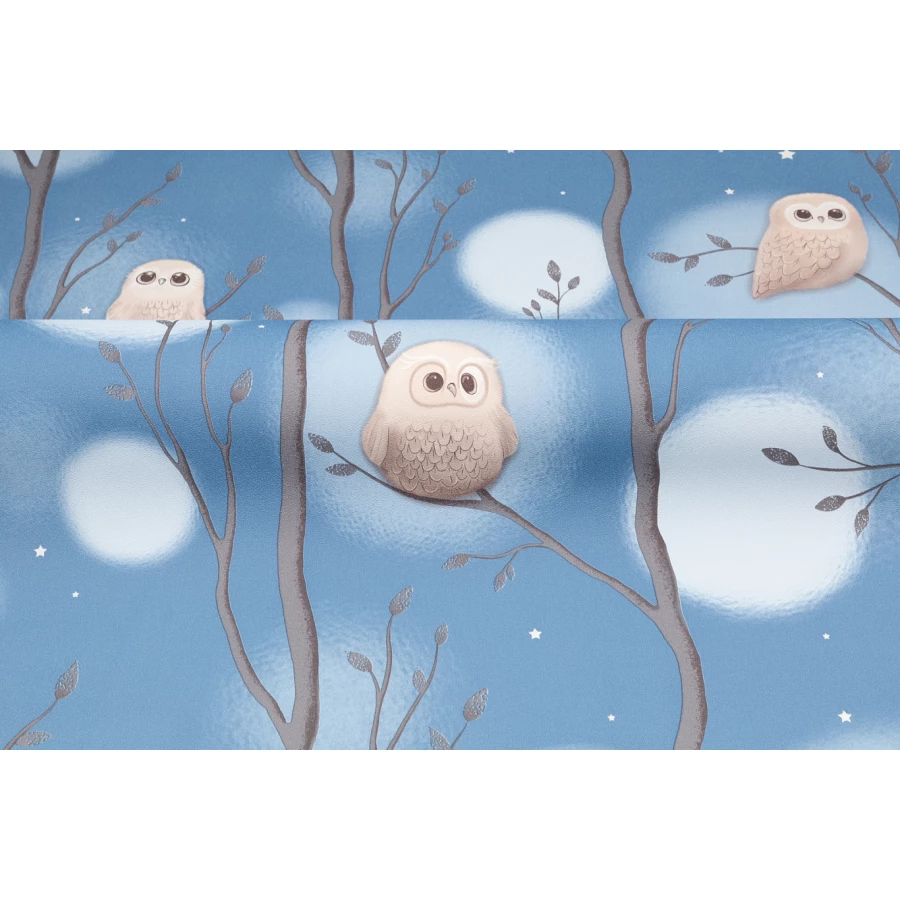 Обои флизелиновые Palitra Home Dream HomeColor синие HC72161-66 1,06х10,05 м