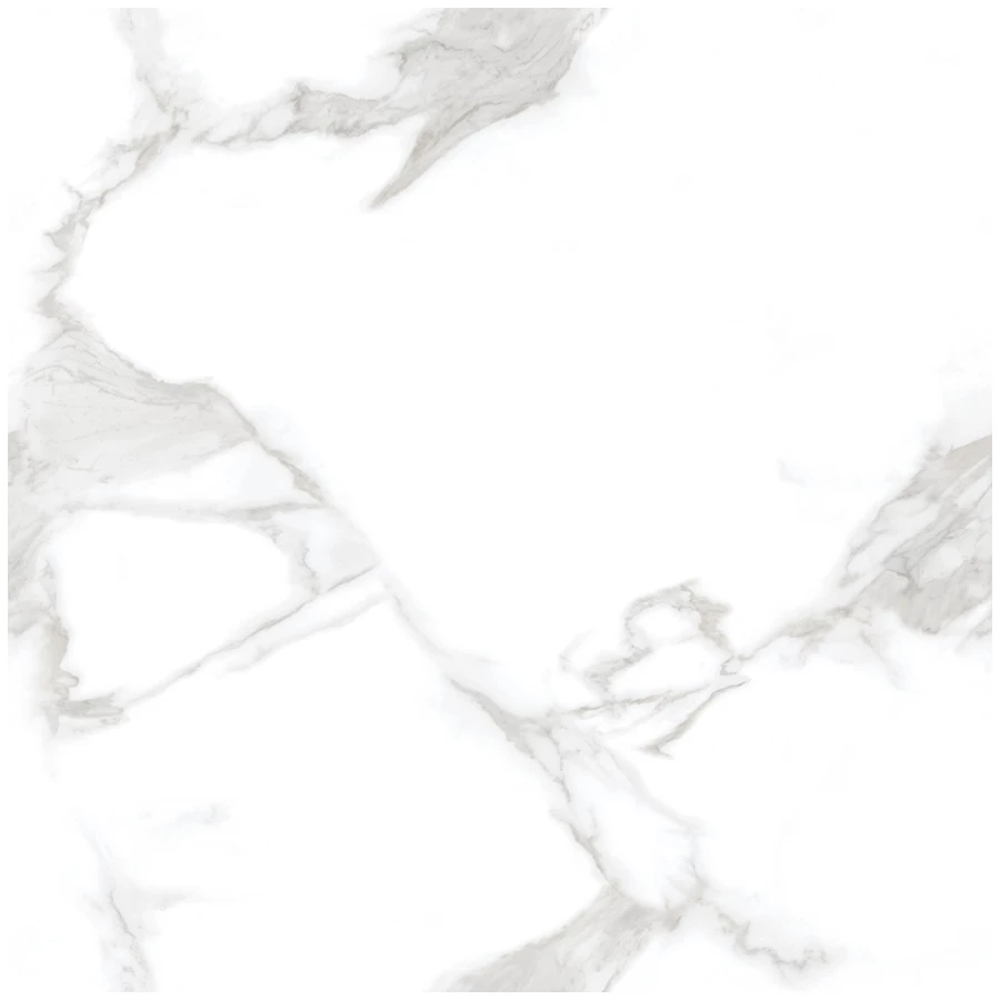 Керамогранит Ceradim Statuario Perfect Silver белый Полированный 60х60 см