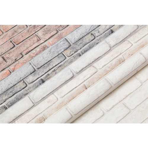 Обои флизелиновые Palitra Home Brick Loft HomeColor черные HC72192-43 1,06х10,05 м