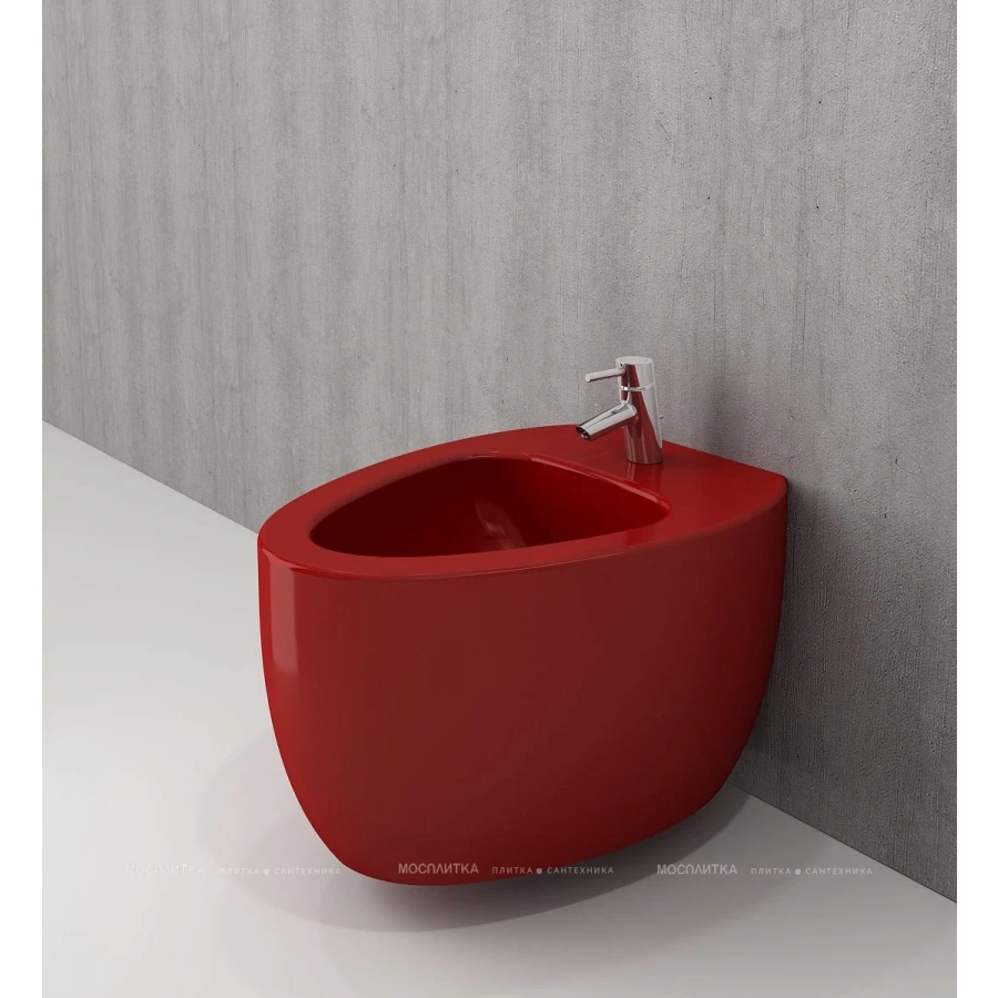Биде подвесное Bocchi Etna красное 1117-019-0120