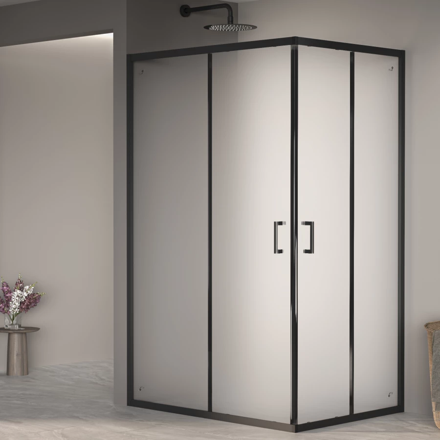 Душевой уголок RGW PA-040B Матовое Сатинат 3508104090-24 100х90 см