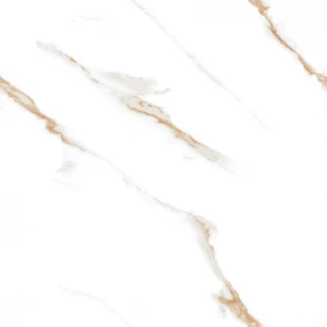 Керамогранит Ceradim Calacatta Sharp Gold белый Полированный 60х60 см