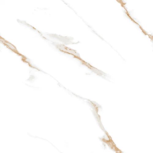 Керамогранит Ceradim Calacatta Sharp Gold белый Полированный 60х60 см