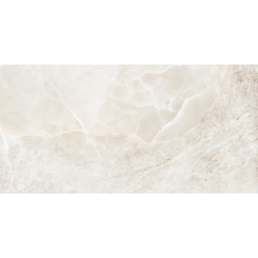 Керамогранит Planet Ceramics Renova Silver глянцевый серый 120х60 см