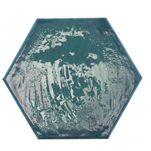 Керамогранит Prissmacer Rain Aquamarine Hex 22,8х19,8 см