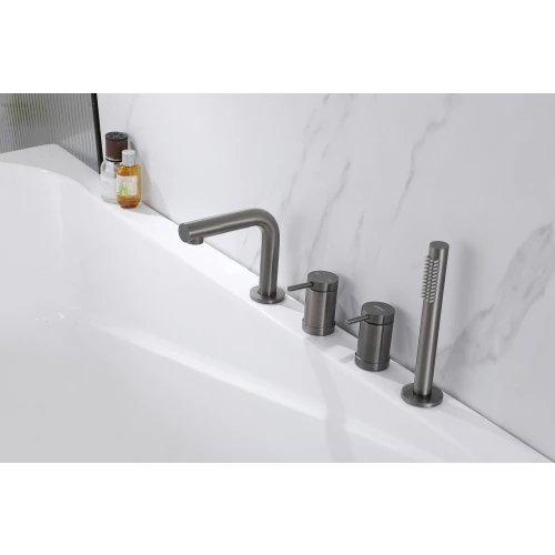 Смеситель Abber Emotion на борт ванны никель AF8813NG