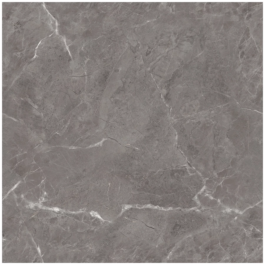 Керамогранит Ceradim Mramor Chic Grey темно-сеый Полированный 60х60 см