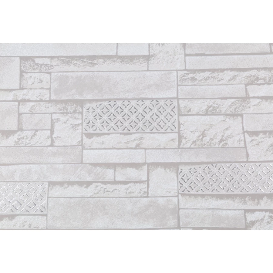 Обои виниловые Palitra Home Antic HomeColor серые HC11058-24 0,53х10,05 м