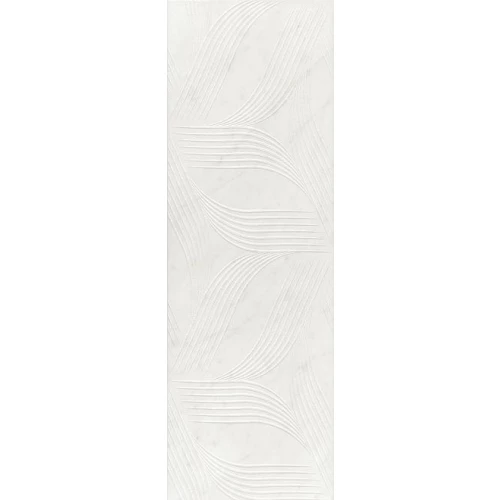 Декор Kerama Marazzi Борсари обрезной белый 25х75 см