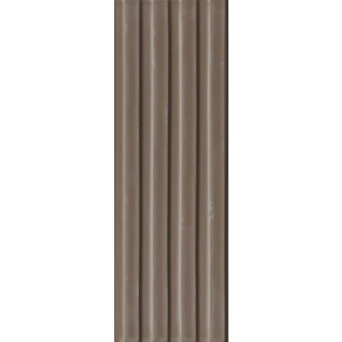 Плитка настенная Cifre Gare Taupe Brillo глянцевая серо-коричневая CFR000082 30,5х10 см