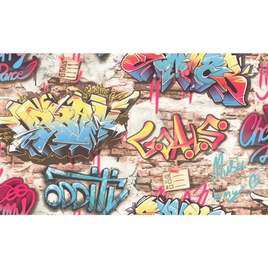 Обои флизелиновые Palitra Home HomeColor Daim красные HC71906-54 1,06х10,05 м