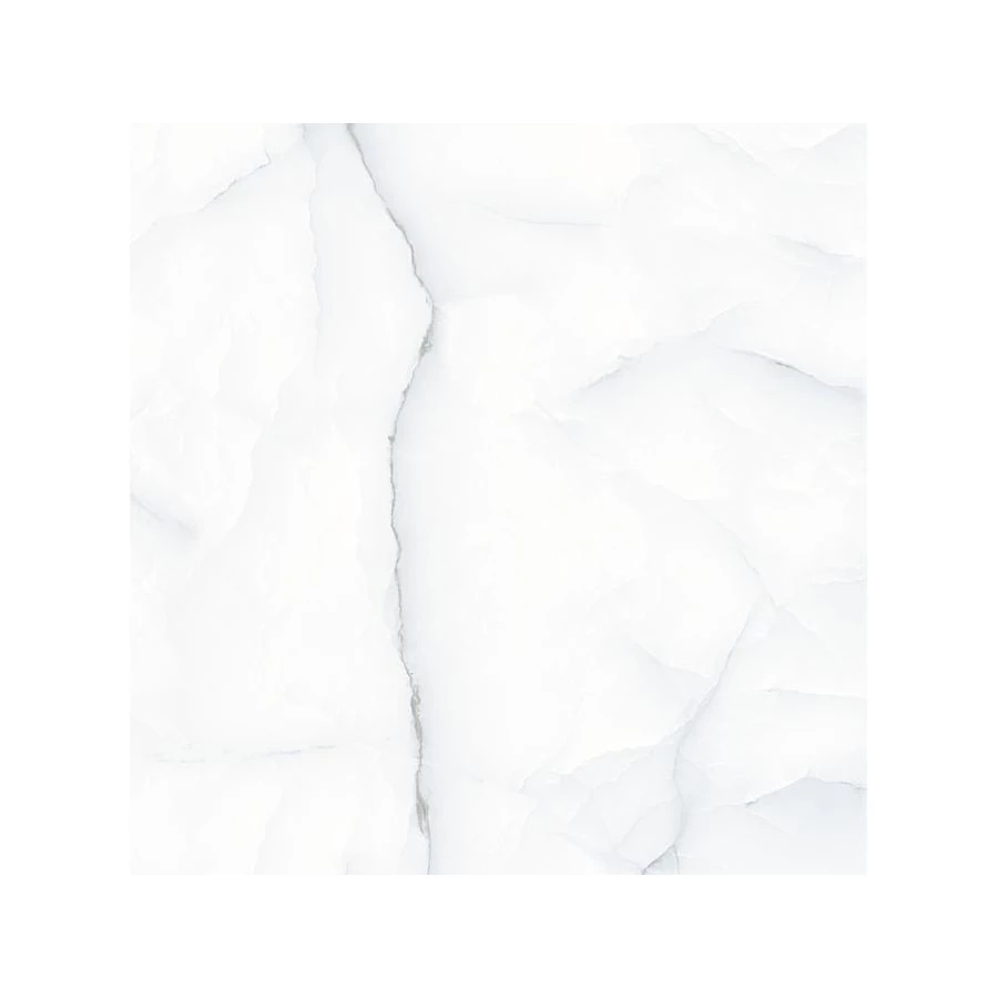 Керамогранит Laparet Oniх Crack Полированный белый 60х60 см