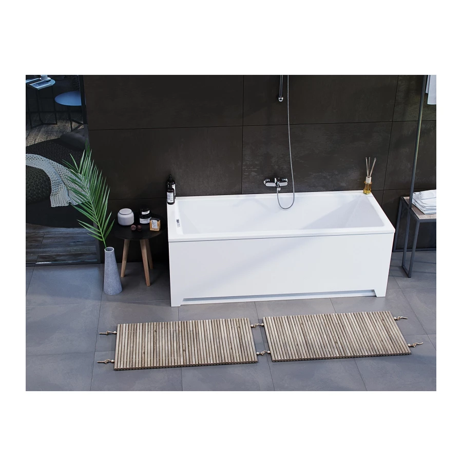 Ванна акриловая прямоугольная Aquatek Eco-friendly София SOF170-0000001 170х70 см
