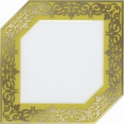 Декор Kerama Marazzi Клемансо оливковый 15х15 см