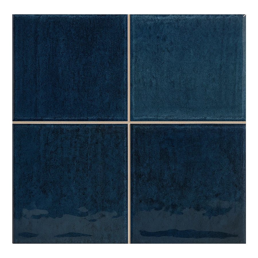 Плитка настенная Vilar Albaro WB Nairobi Noa Blue синяя 10х10 см