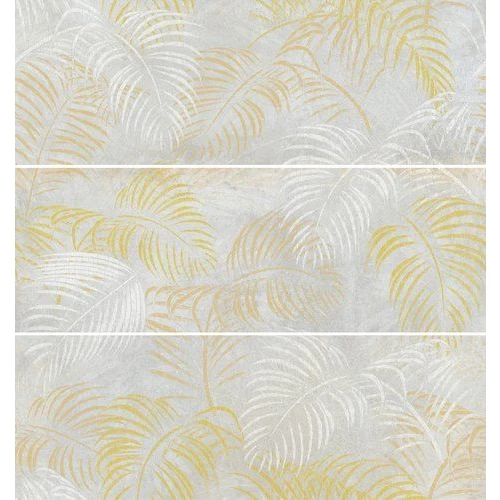 Декор Ape Ceramica Set Aurelia Neutral серый (компл. из 3-х шт.) 35x100 см