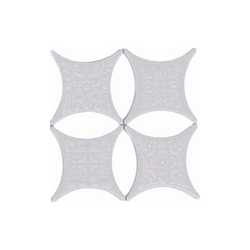 Вставка Hispania Core Estrella Set Core Blanco 4pzs HSP000001 6.7х6.7 см