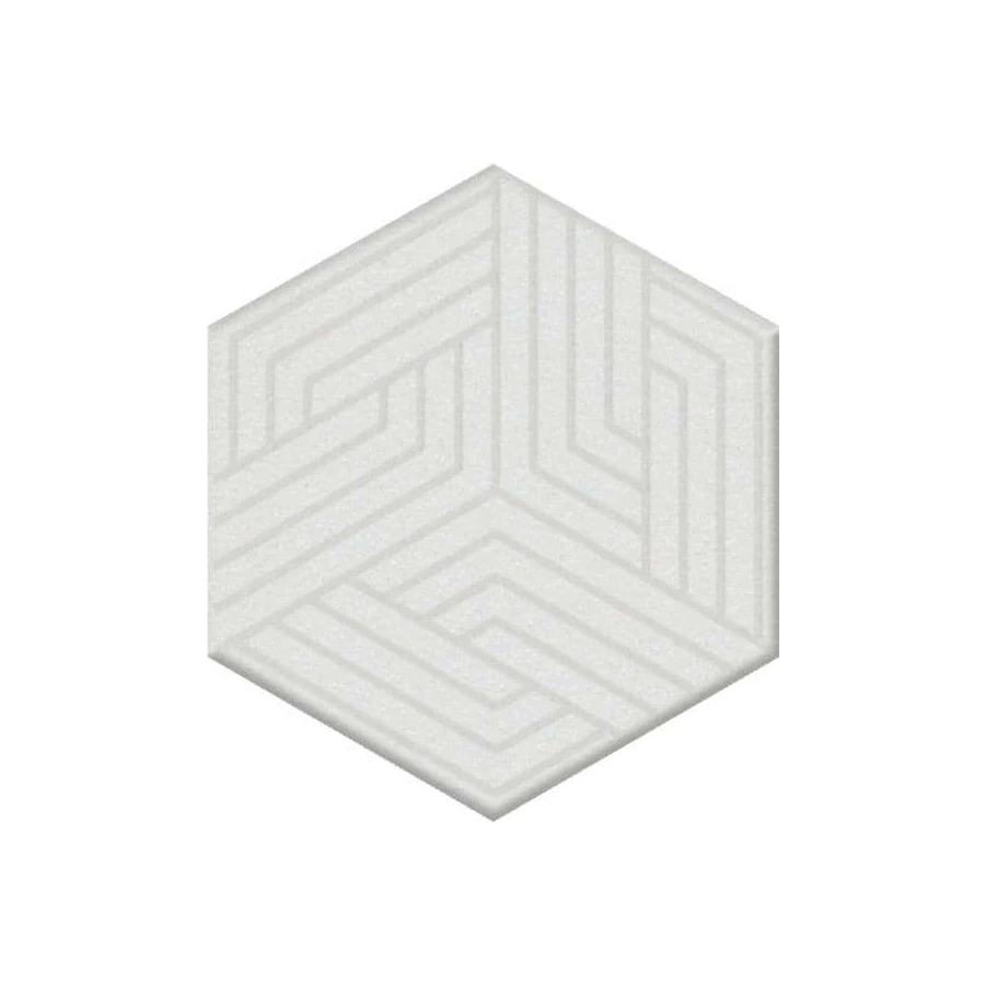 Керамогранит Kerama Marazzi Агуста Декор матовый белый OS/A241/63000 6х5,2 см