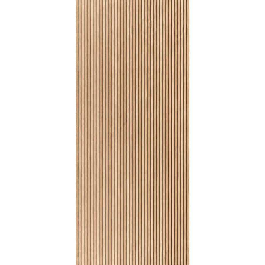 Керамогранит Kronos Essence Strip Light Matt матовый бежевый ES005 280х120 см