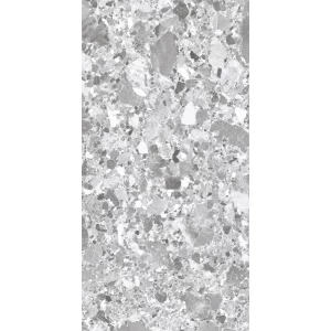 Керамогранит Creanza Terragona Silver Solido матовый с микрогранулами серый SL1004-A 120х60 см