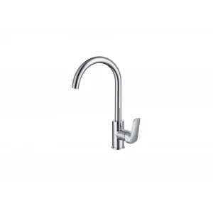 Смеситель для кухни Aquatek Вега полукруглый излив AQ1082CR