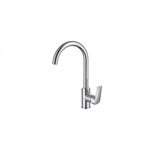 Смеситель для кухни Aquatek Вега полукруглый излив AQ1082CR