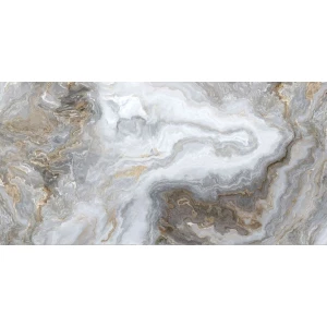 Керамогранит Neodom Luxury Arabesque Grey Polished глянцевый серый N20352 120x60 см