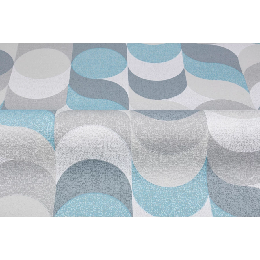 Обои флизелиновые Palitra Home Confetti HomeColor серые HC31185-47 1,06х10,05 м