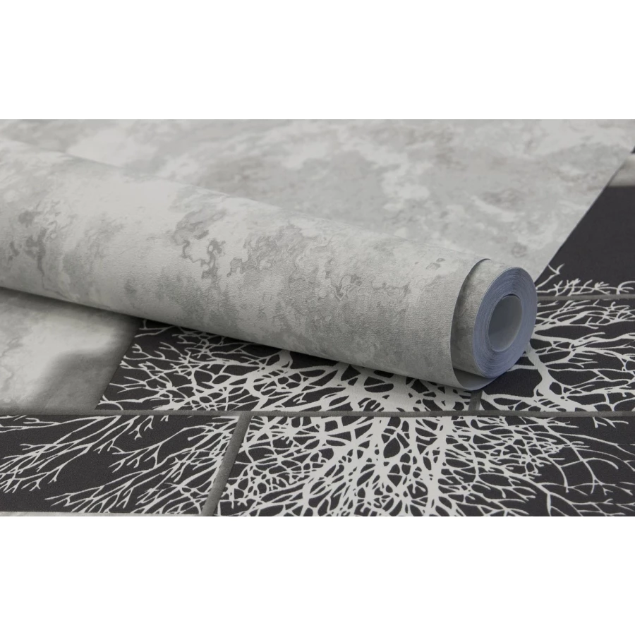 Обои флизелиновые Аспект Каскад серые 70370-14 1,06х10,05 м