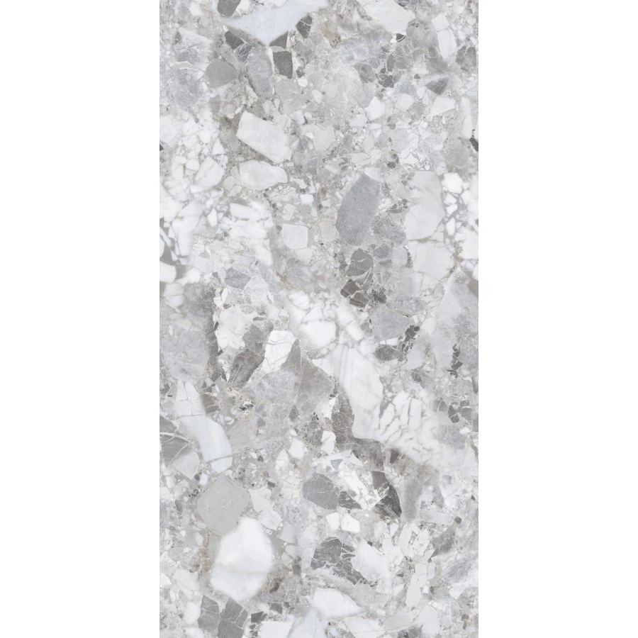 Керамогранит Seratonia Glossy Icon Grey серый 120х60 см