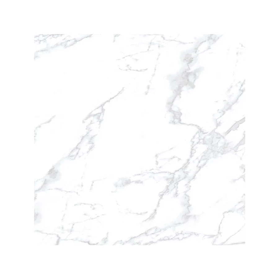 Керамогранит Planet Ceramics UK-772 глянцевый с золотом белый 80х80 см